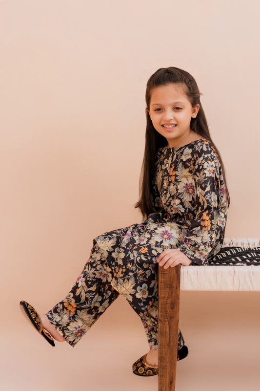 KKG-104 - by Maria Faisal - Registered Vendor of : Kastoor Kids - 100% Original Designer Dress.