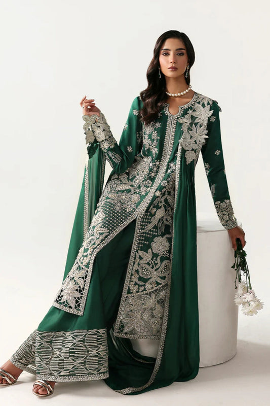 Saira Rizwan | Silk Luxe 26 | ARIN- SRLSP-26-05 - Dress - available at Maria Faisal in UK and USA.