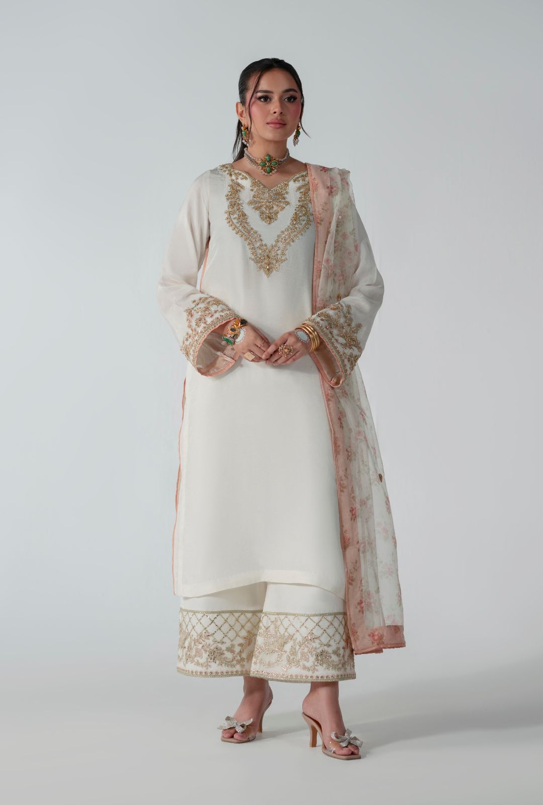 AJR Couture | Luxe Pret 25 | Silk Whisper - Ladies Clothes - Maria Faisal