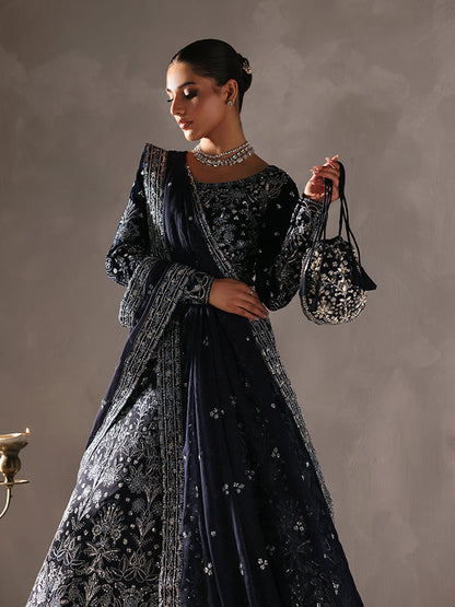 Gulaal | Marais Velvet | ARDORA - Formal Dress - available at Maria Faisal in UK and USA.