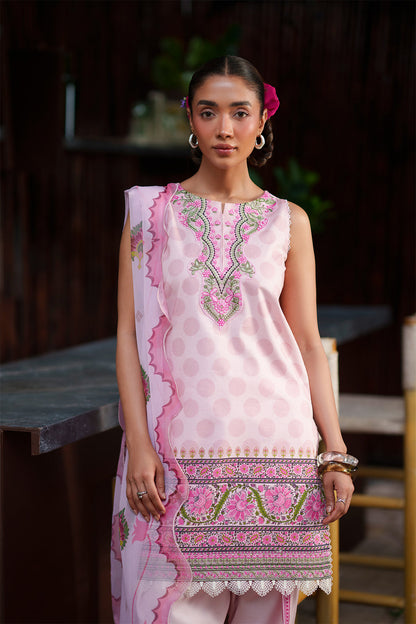 Saira Rizwan | Laanem SS 26 | AZURA-B-SRL26-05 - Luxury Dress - available at Maria Faisal in UK and USA.