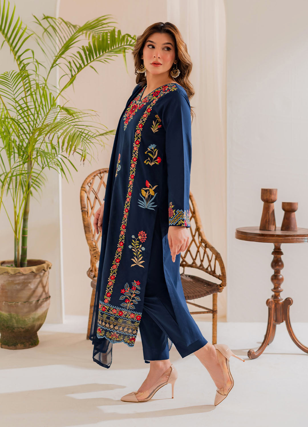Vintage | Celine Luxe | Mira - Ladies Clothes - Maria Faisal