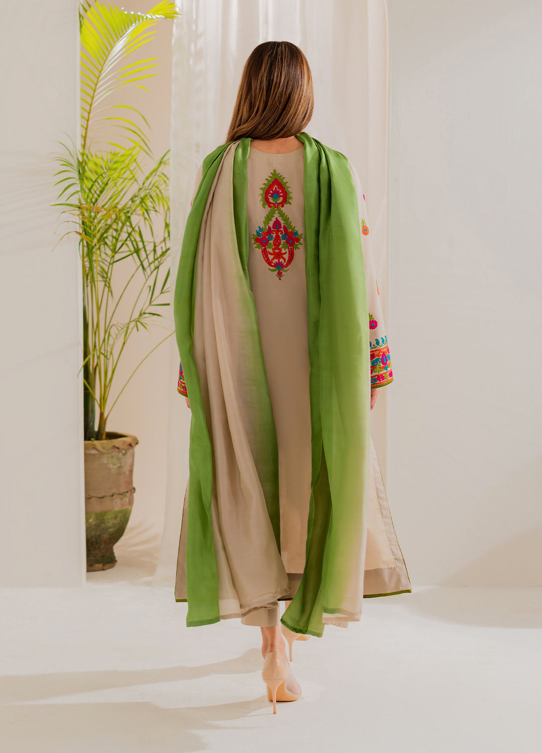 Vintage | Celine Luxe | Nisha - Ladies Clothes - Maria Faisal