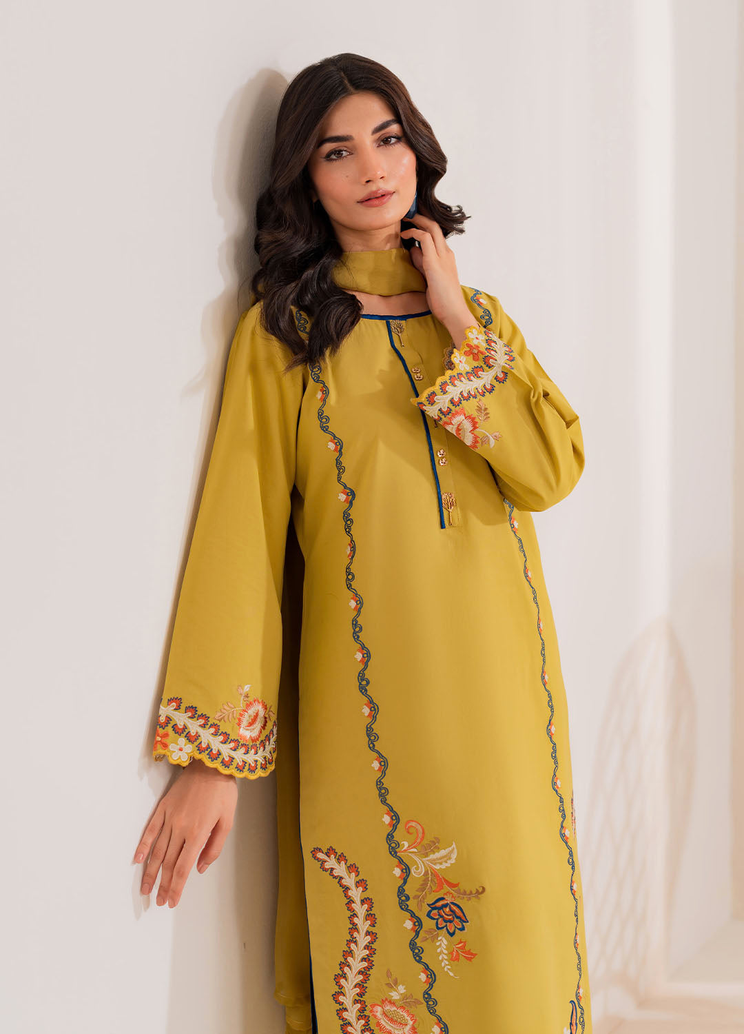 Vintage | Celine Luxe | Matcha - Ladies Clothes - Maria Faisal