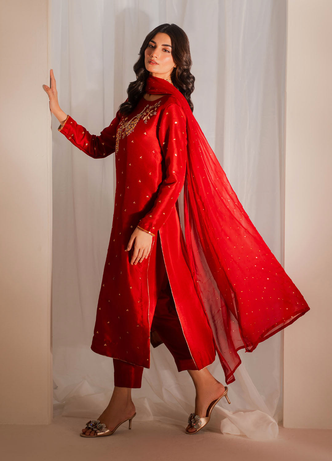 Vintage | Celine Luxe | Raya - Ladies Clothes - Maria Faisal