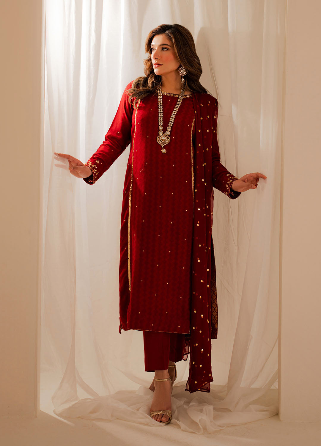 Vintage | Celine Luxe | Amaya - Ladies Clothes - Maria Faisal