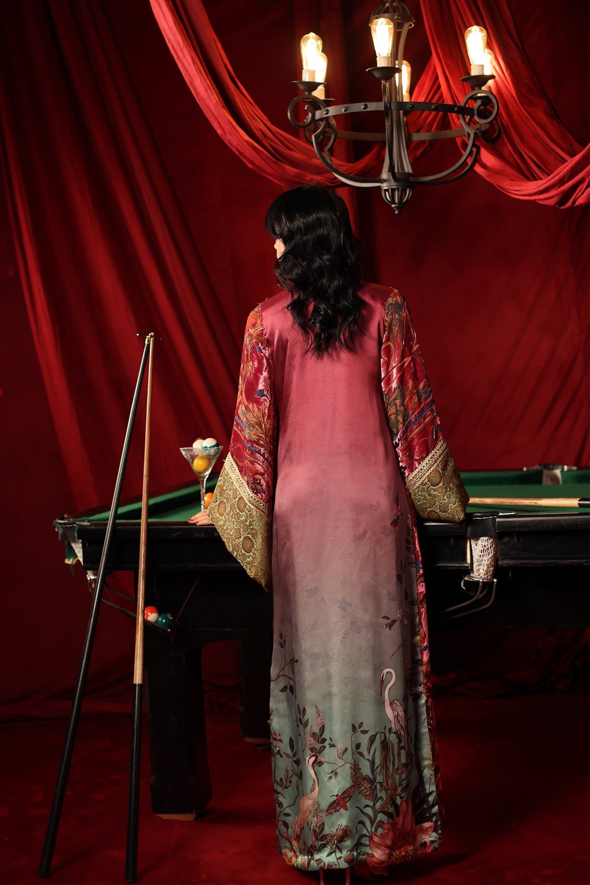 Musferah Saad | The Elite Club | Vienna - Formal Dress - available at Maria Faisal in UK and USA.