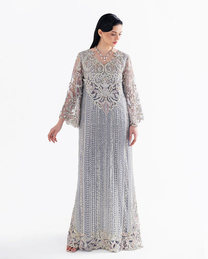 Mushq | Fleur Luxury Formals | Valerian - Formal Dress - available at Maria Faisal in UK and USA.