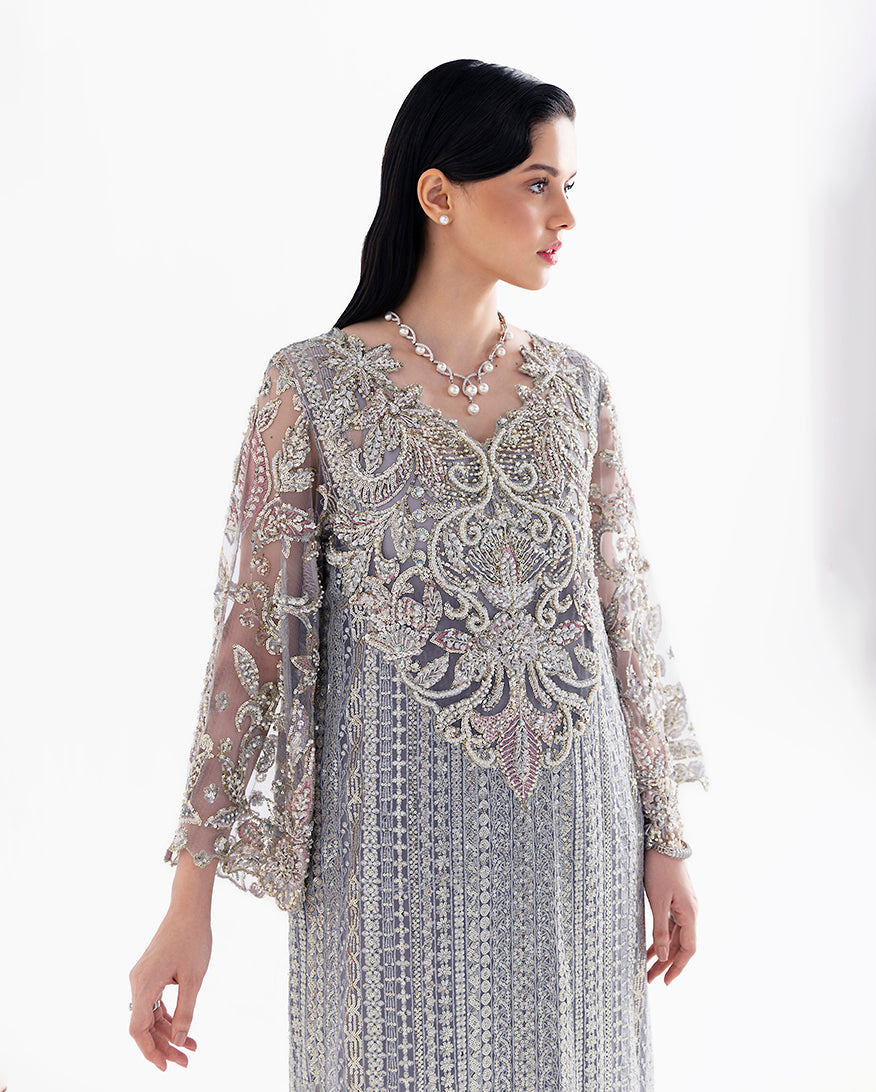 Mushq | Fleur Luxury Formals | Valerian - Formal Dress - available at Maria Faisal in UK and USA.