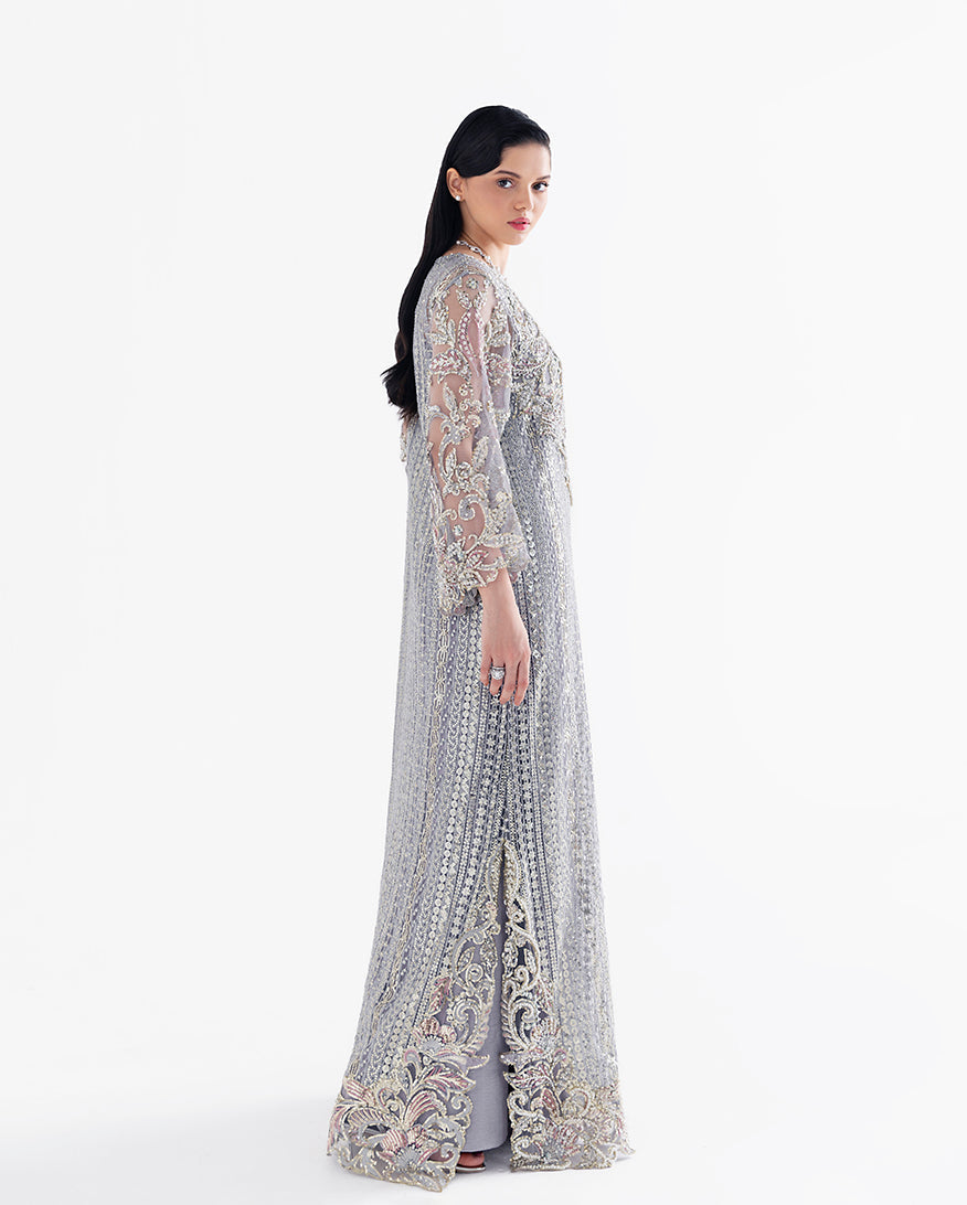 Mushq | Fleur Luxury Formals | Valerian - Formal Dress - available at Maria Faisal in UK and USA.