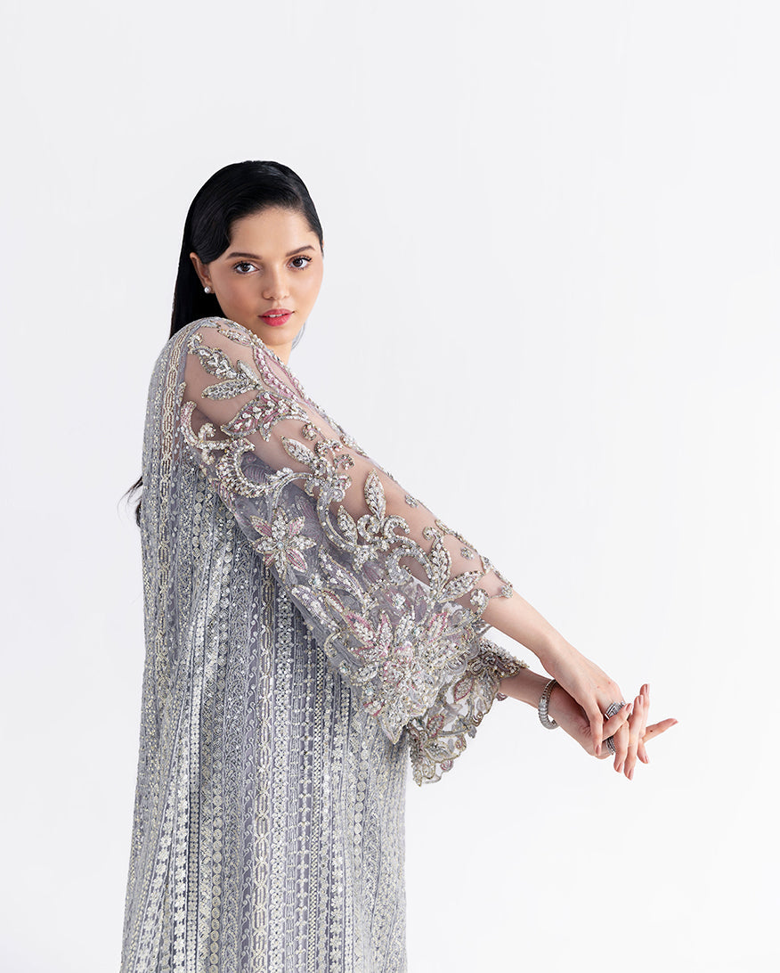Mushq | Fleur Luxury Formals | Valerian - Formal Dress - available at Maria Faisal in UK and USA.