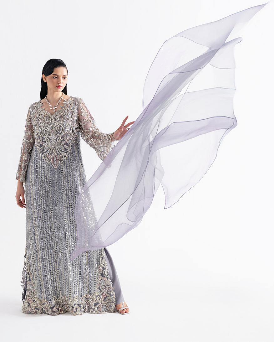Mushq | Fleur Luxury Formals | Valerian - Formal Dress - available at Maria Faisal in UK and USA.