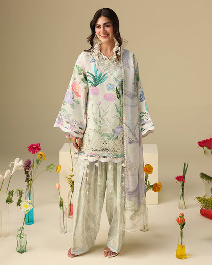Mushq | Soleil Prints | VANILLA LUSH - Luxury Dress - available at Maria Faisal in UK and USA.
