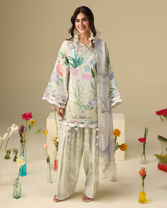 Mushq | Soleil Prints | VANILLA LUSH - Luxury Dress - available at Maria Faisal in UK and USA.