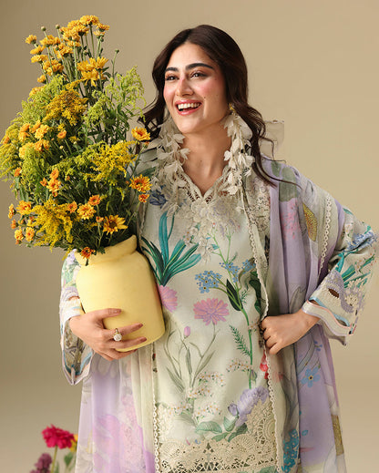 Mushq | Soleil Prints | VANILLA LUSH - Luxury Dress - available at Maria Faisal in UK and USA.