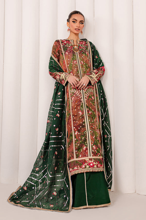Vanya | Ethnic Muse 24 | EM-22 - Designer Dress with Intricate embroidery and embellishments. Shop elegent wedding dress at Maria Faisal.