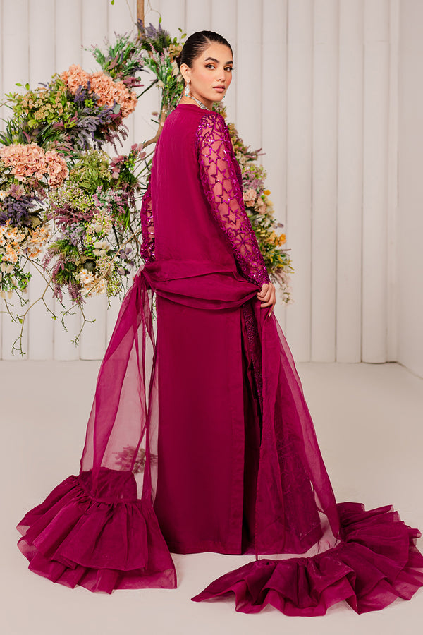 Vanya | Ethnic Muse 24 | EM-26 - Designer Dress with Intricate embroidery and embellishments. Shop elegent wedding dress at Maria Faisal.