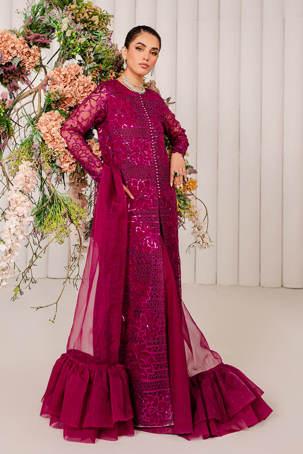 Vanya | Ethnic Muse 24 | EM-26 - Designer Dress with Intricate embroidery and embellishments. Shop elegent wedding dress at Maria Faisal.