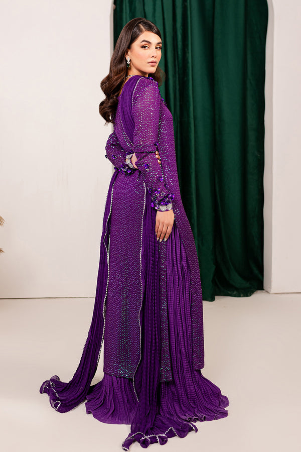 Vanya | Ethnic Muse 24 | EM-30 - Designer Dress with Intricate embroidery and embellishments. Shop elegent wedding dress at Maria Faisal.