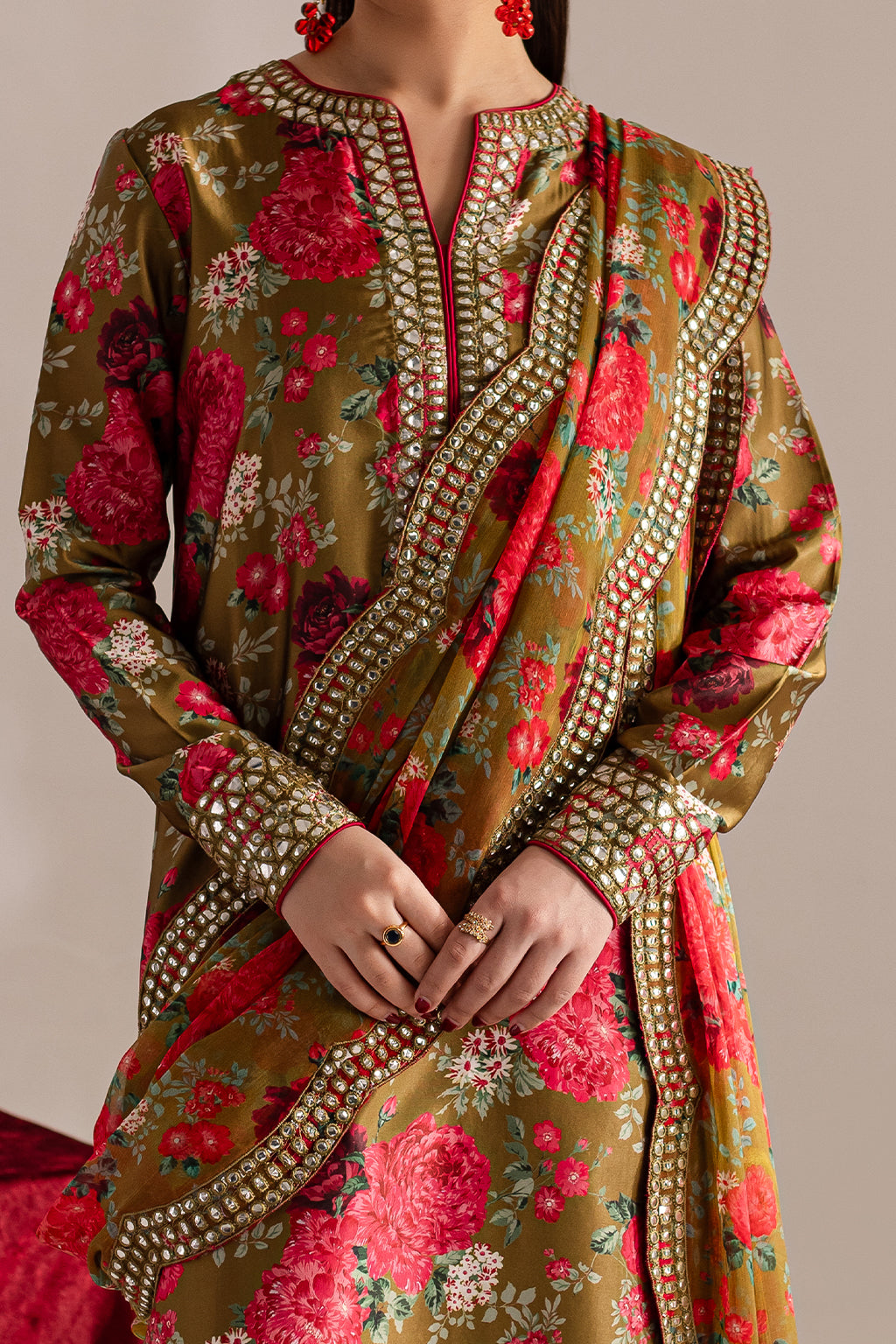 Vanya | Gulraz Formals |  FF-53 - Designer Dress with Intricate embroidery and embellishments. Shop elegent wedding dress at Maria Faisal.