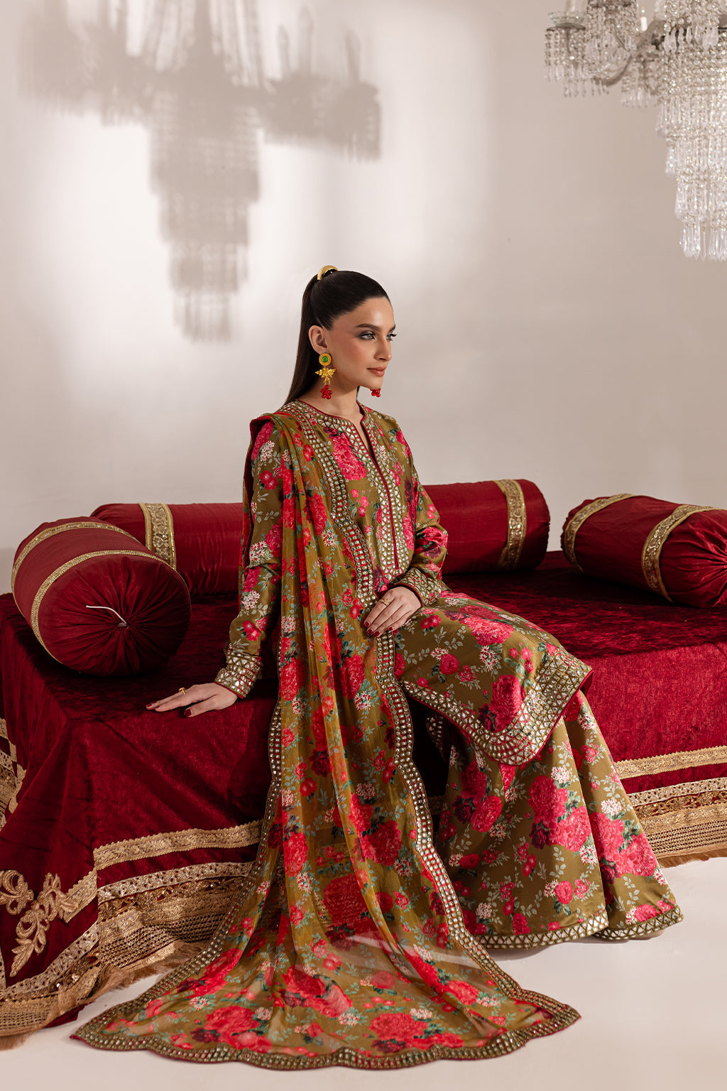 Vanya | Gulraz Formals |  FF-53 - Designer Dress with Intricate embroidery and embellishments. Shop elegent wedding dress at Maria Faisal.
