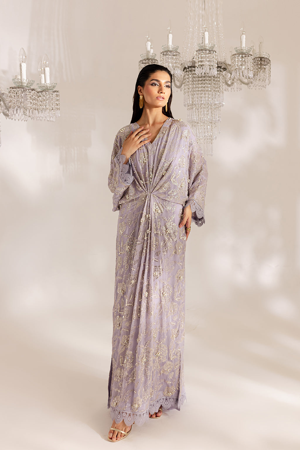 Vanya | Gulraz Formals | FF-58 - Designer Dress with Intricate embroidery and embellishments. Shop elegent wedding dress at Maria Faisal.