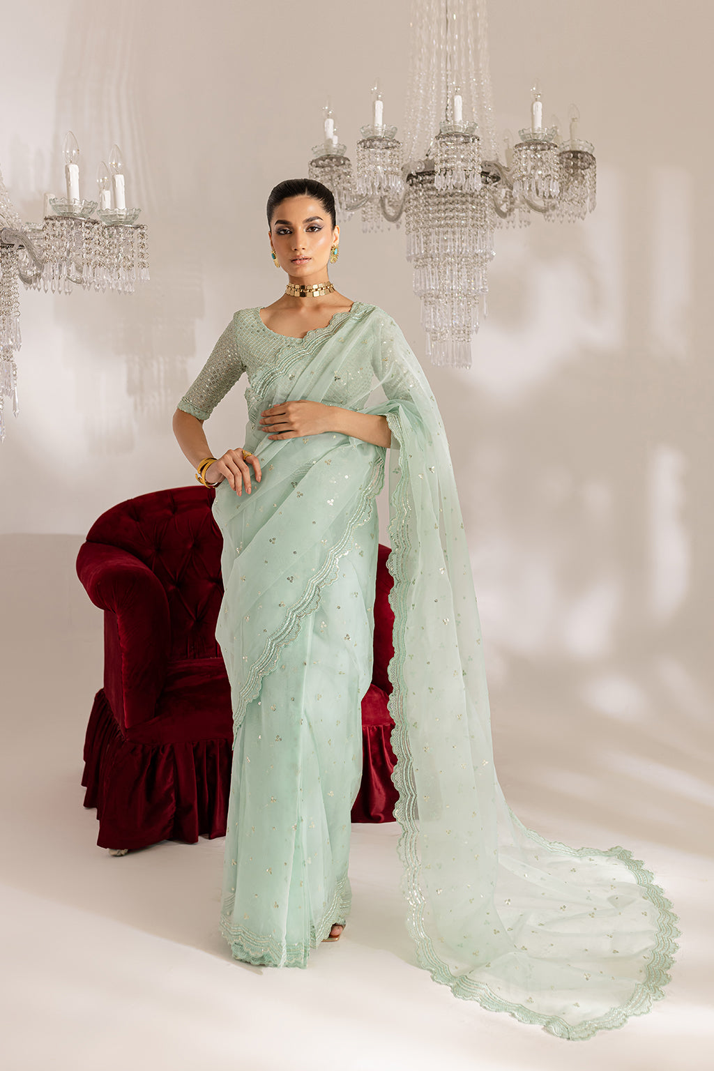 Vanya | Gulraz Formals | FF-56 - Designer Dress with Intricate embroidery and embellishments. Shop elegent wedding dress at Maria Faisal.