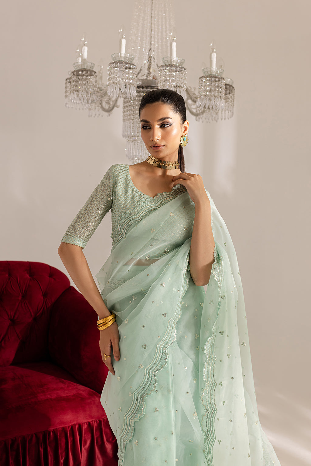 Vanya | Gulraz Formals | FF-56 - Designer Dress with Intricate embroidery and embellishments. Shop elegent wedding dress at Maria Faisal.