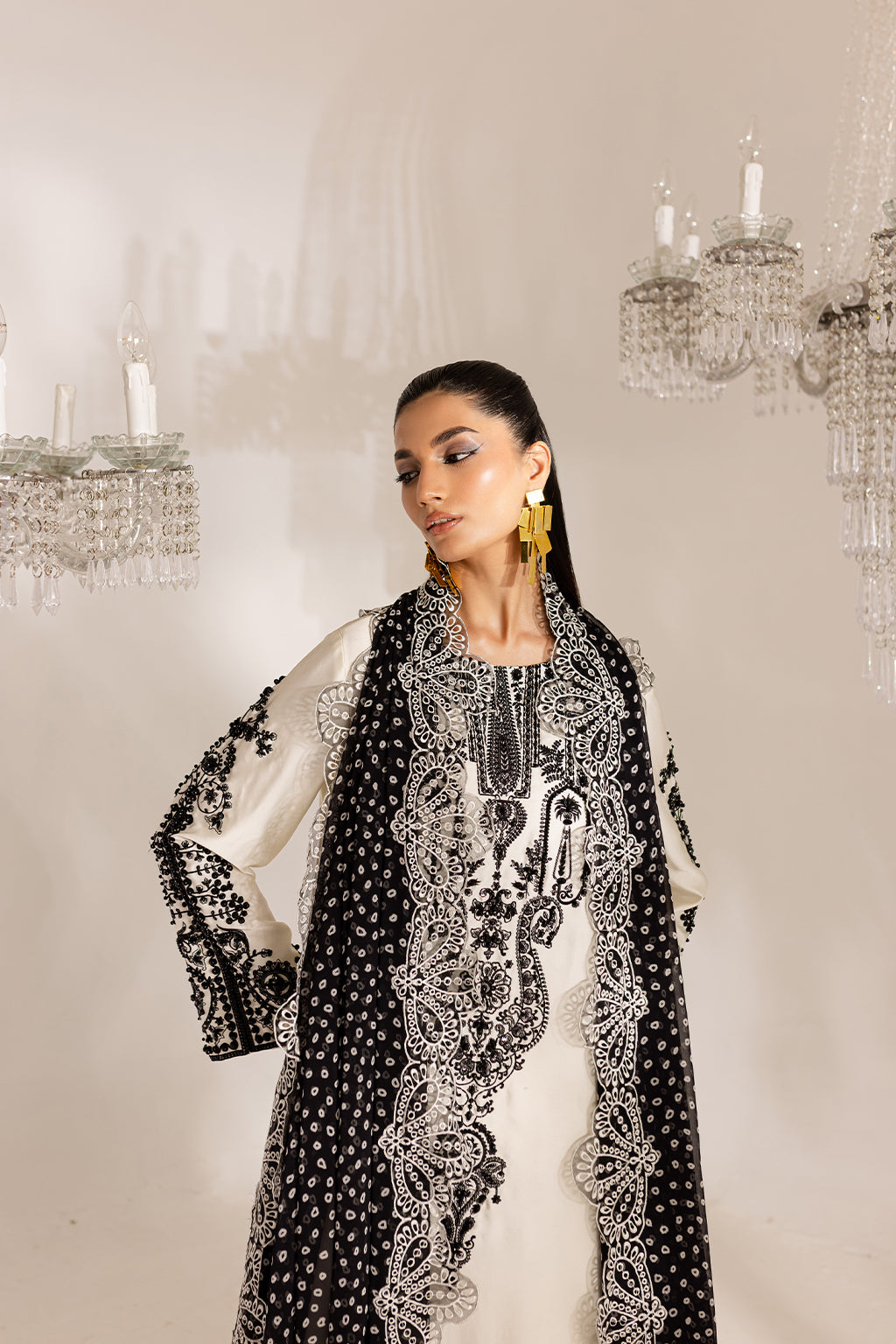 Vanya | Gulraz Formals |  FF-52 - Designer Dress with Intricate embroidery and embellishments. Shop elegent wedding dress at Maria Faisal.