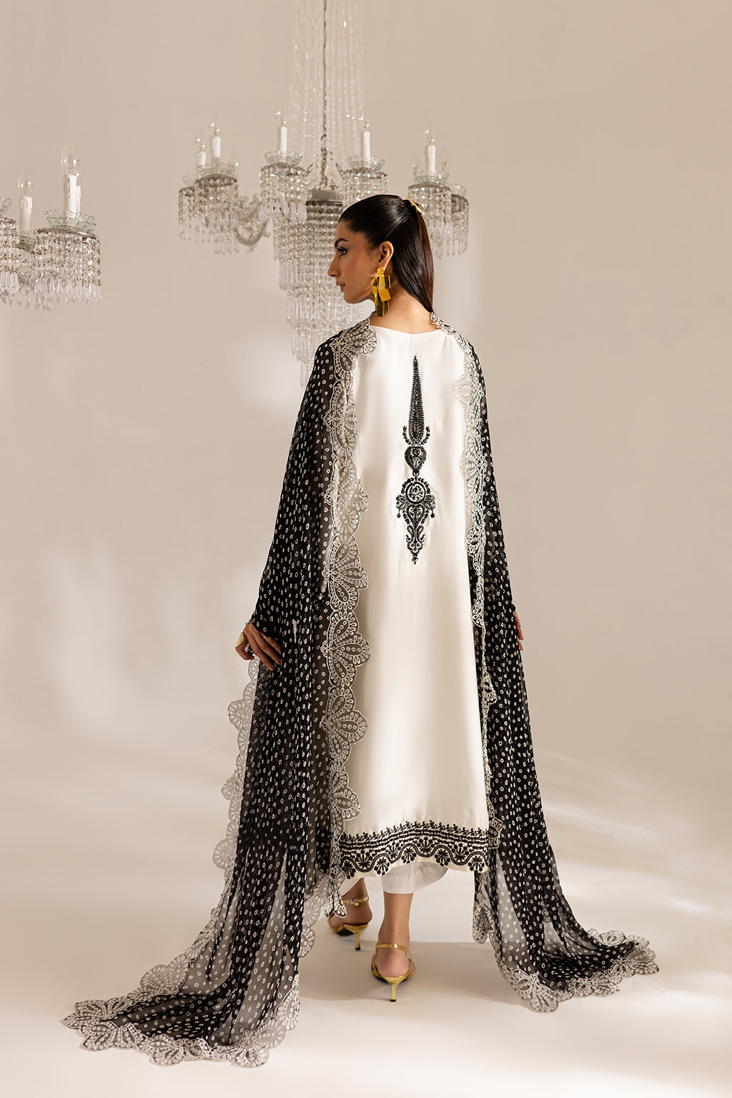 Vanya | Gulraz Formals |  FF-52 - Designer Dress with Intricate embroidery and embellishments. Shop elegent wedding dress at Maria Faisal.