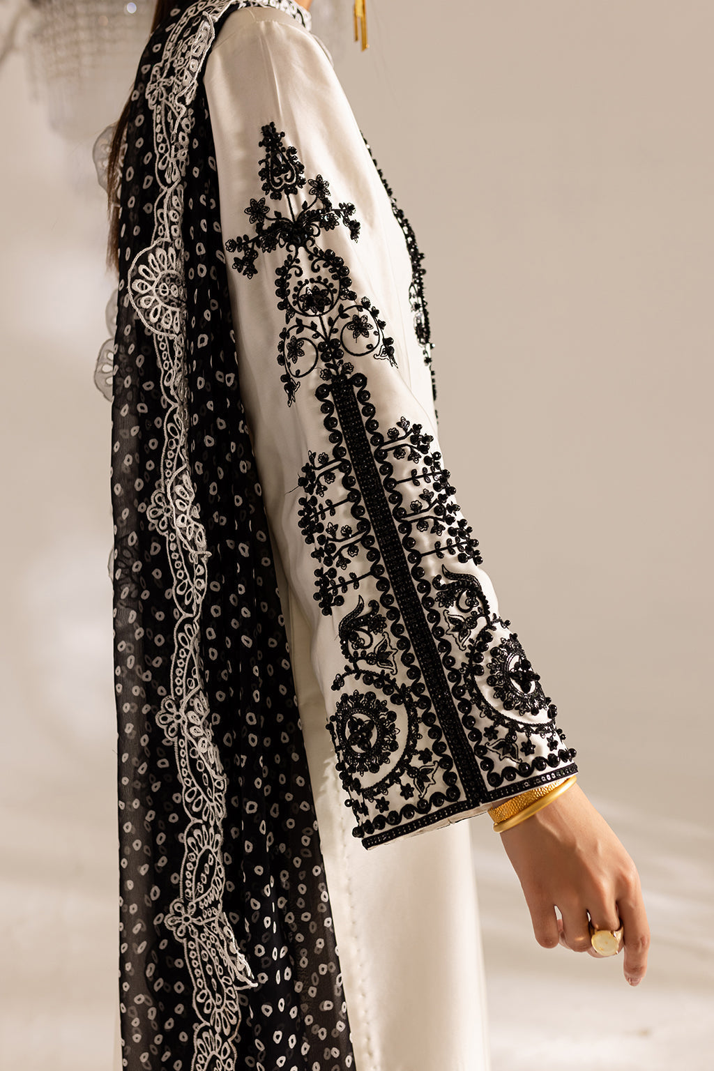 Vanya | Gulraz Formals |  FF-52 - Designer Dress with Intricate embroidery and embellishments. Shop elegent wedding dress at Maria Faisal.