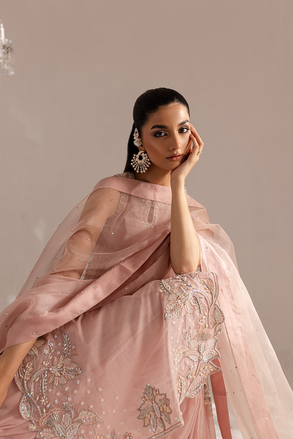 Vanya | Gulraz Formals | FF-60 - Designer Dress with Intricate embroidery and embellishments. Shop elegent wedding dress at Maria Faisal.