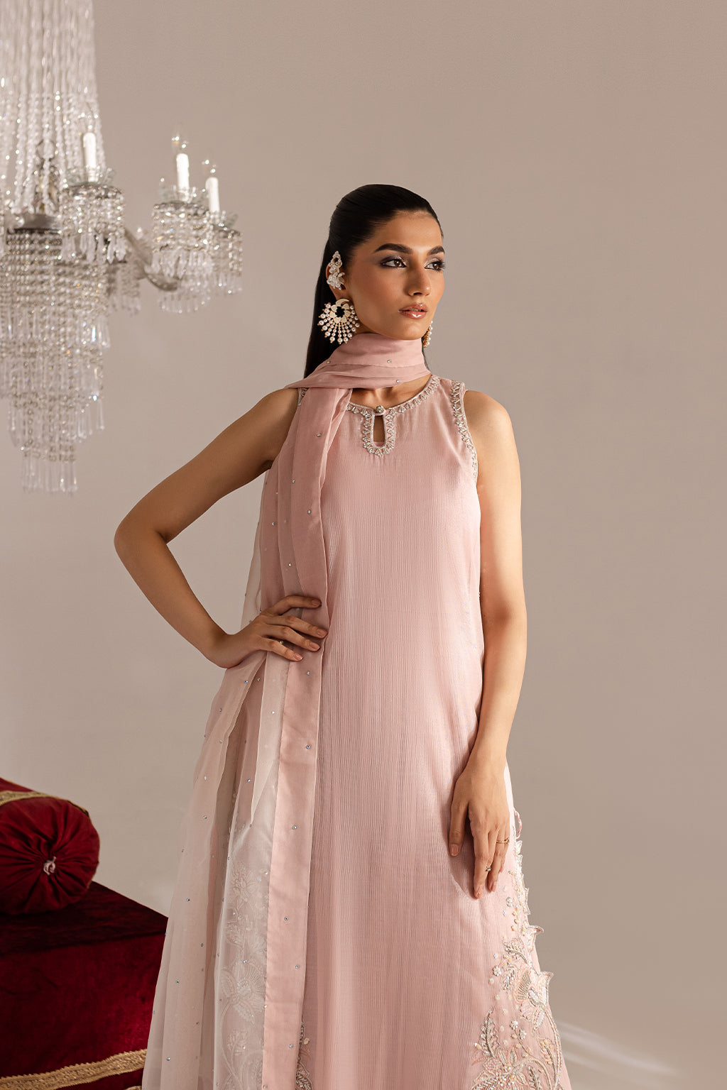 Vanya | Gulraz Formals | FF-60 - Designer Dress with Intricate embroidery and embellishments. Shop elegent wedding dress at Maria Faisal.