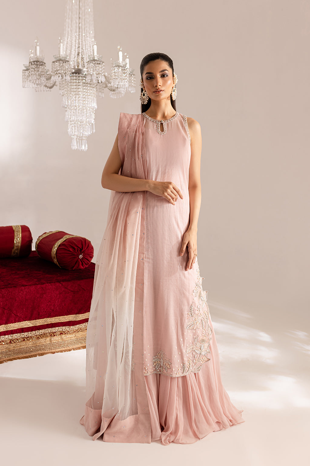 Vanya | Gulraz Formals | FF-60 - Designer Dress with Intricate embroidery and embellishments. Shop elegent wedding dress at Maria Faisal.