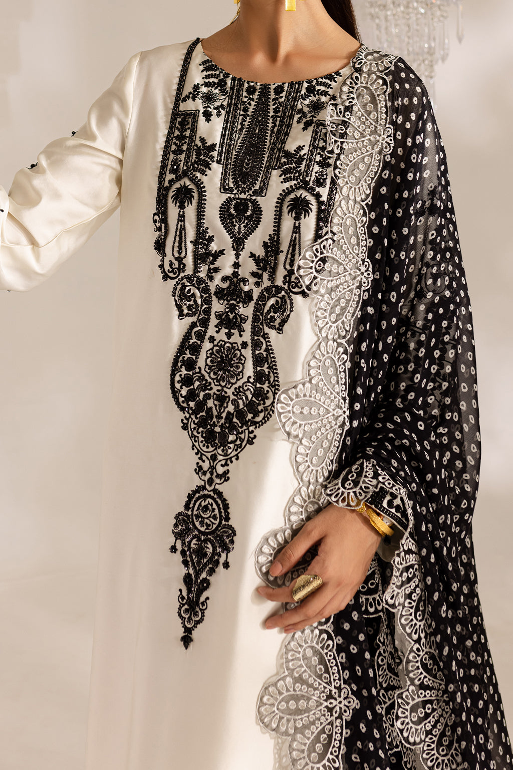 Vanya | Gulraz Formals |  FF-52 - Designer Dress with Intricate embroidery and embellishments. Shop elegent wedding dress at Maria Faisal.