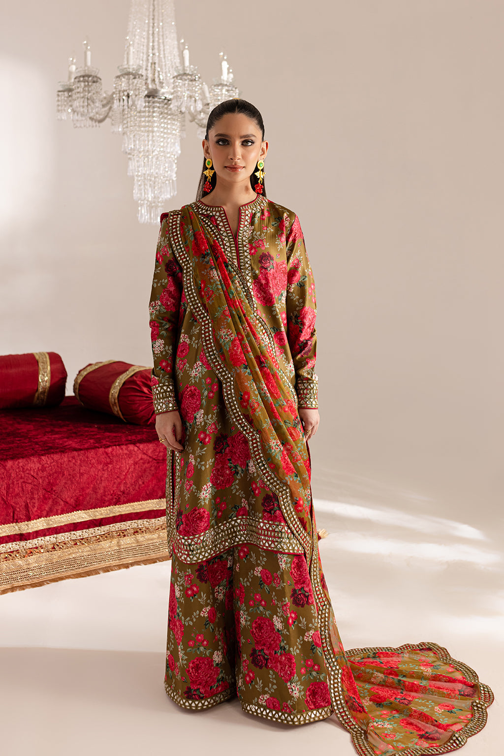 Vanya | Gulraz Formals |  FF-53 - Designer Dress with Intricate embroidery and embellishments. Shop elegent wedding dress at Maria Faisal.