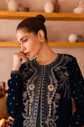 Vanya | Velvet Formals 24 |  KV-54 - Designer Dress with Intricate embroidery and embellishments. Shop elegent wedding dress at Maria Faisal.