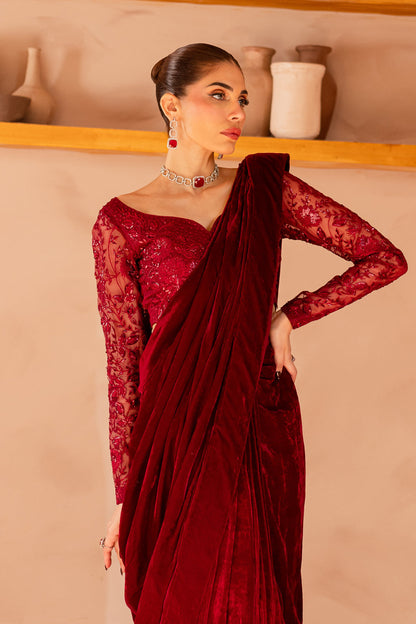 Vanya | Velvet Formals 24 | KV-55 - Ladies Clothes - Maria Faisal