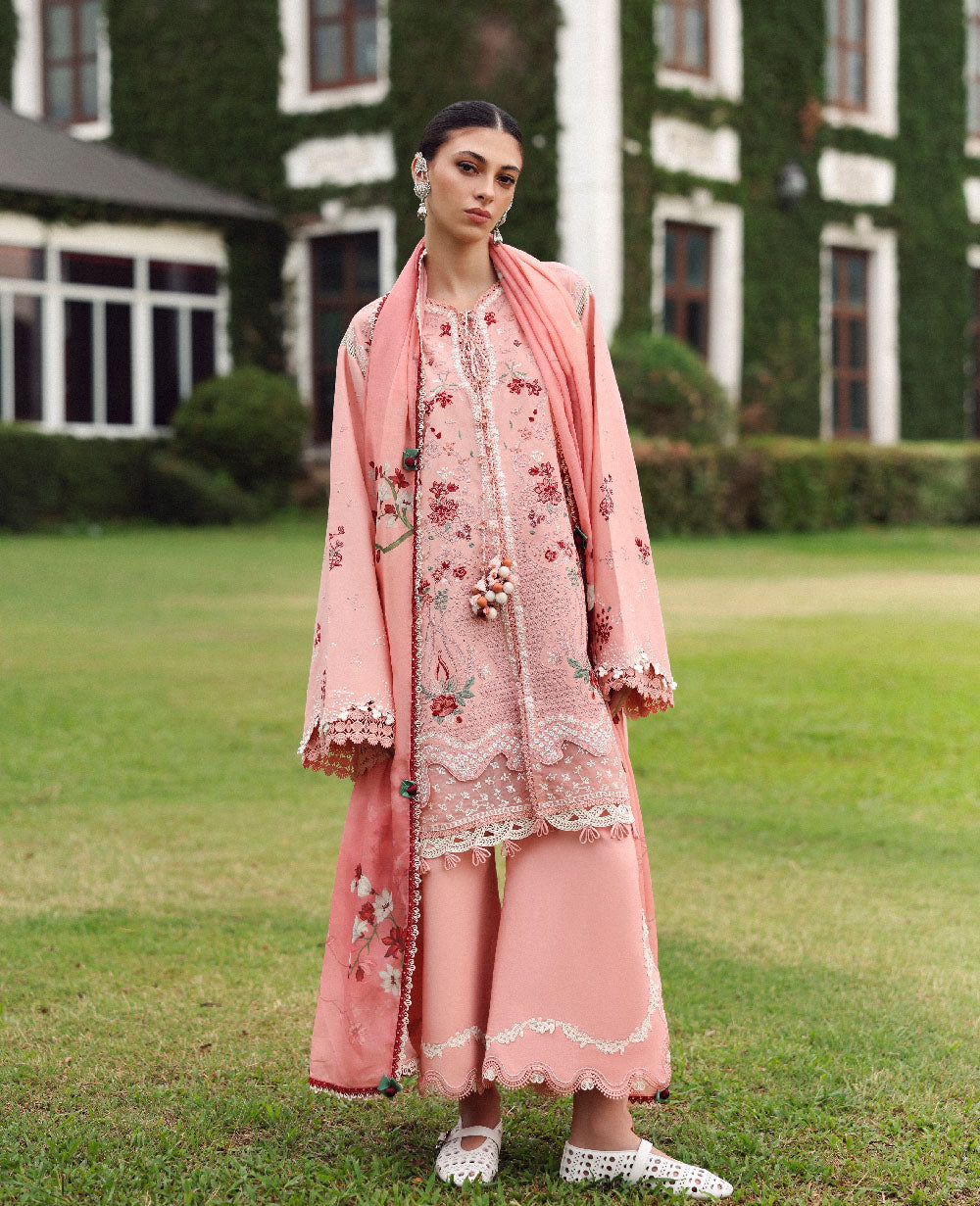 Republic Womenswear | Lilas Lawn 26 |Vayra - Luxury Dress - available at Maria Faisal in UK and USA.