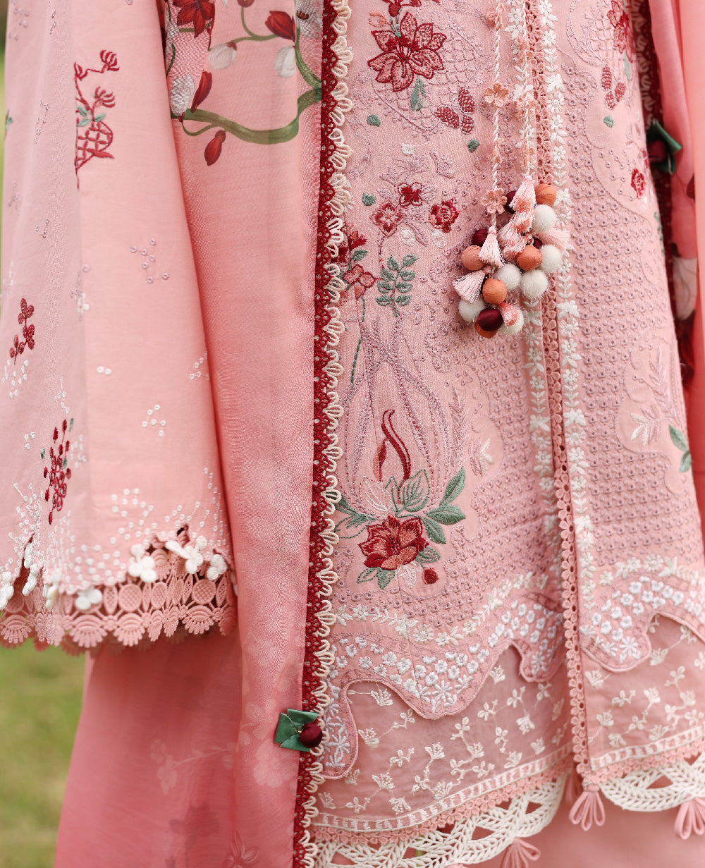 Republic Womenswear | Lilas Lawn 26 |Vayra - Luxury Dress - available at Maria Faisal in UK and USA.