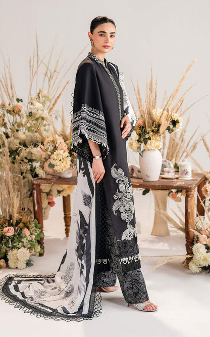Asifa and Nabeel | Winter Meraki 24 | Velour-MW-05 - Designer Dress with Intricate embroidery and embellishments. Shop elegent wedding dress at Maria Faisal.