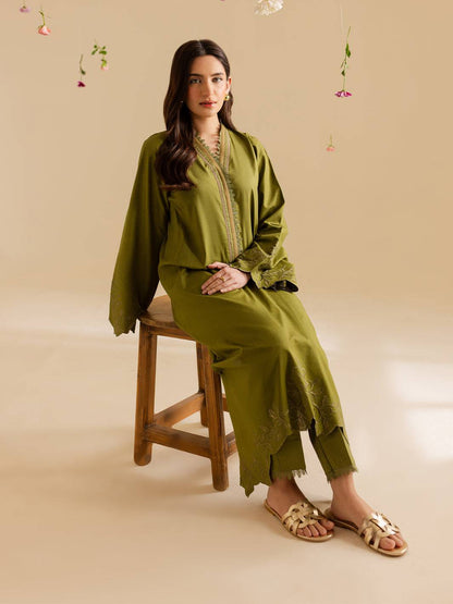 Mahnur | Petal Whispers Lawn Pret | Verdant by Maria Faisal - Registered Vendor of : Mahnur - type : Ladies Clothes - 100% original wedding dresses