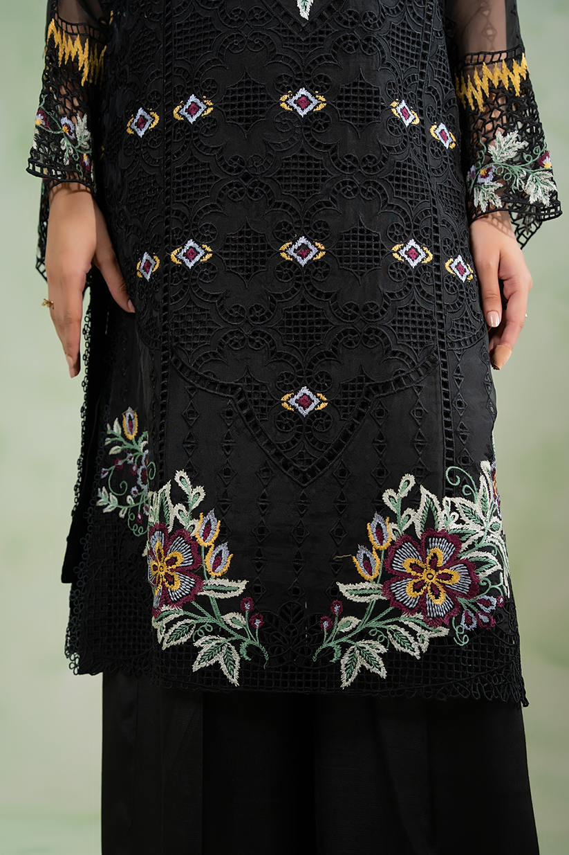 Saad Shaikh | Cutwork 26 | Veya - Luxury Dress - available at Maria Faisal in UK and USA.