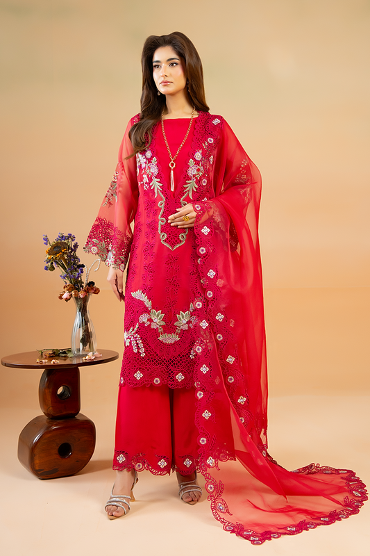 Saad Shaikh | Cutwork 26 | Victoria - Luxury Dress - available at Maria Faisal in UK and USA.