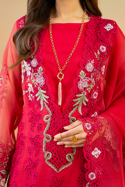 Saad Shaikh | Cutwork 26 | Victoria - Luxury Dress - available at Maria Faisal in UK and USA.