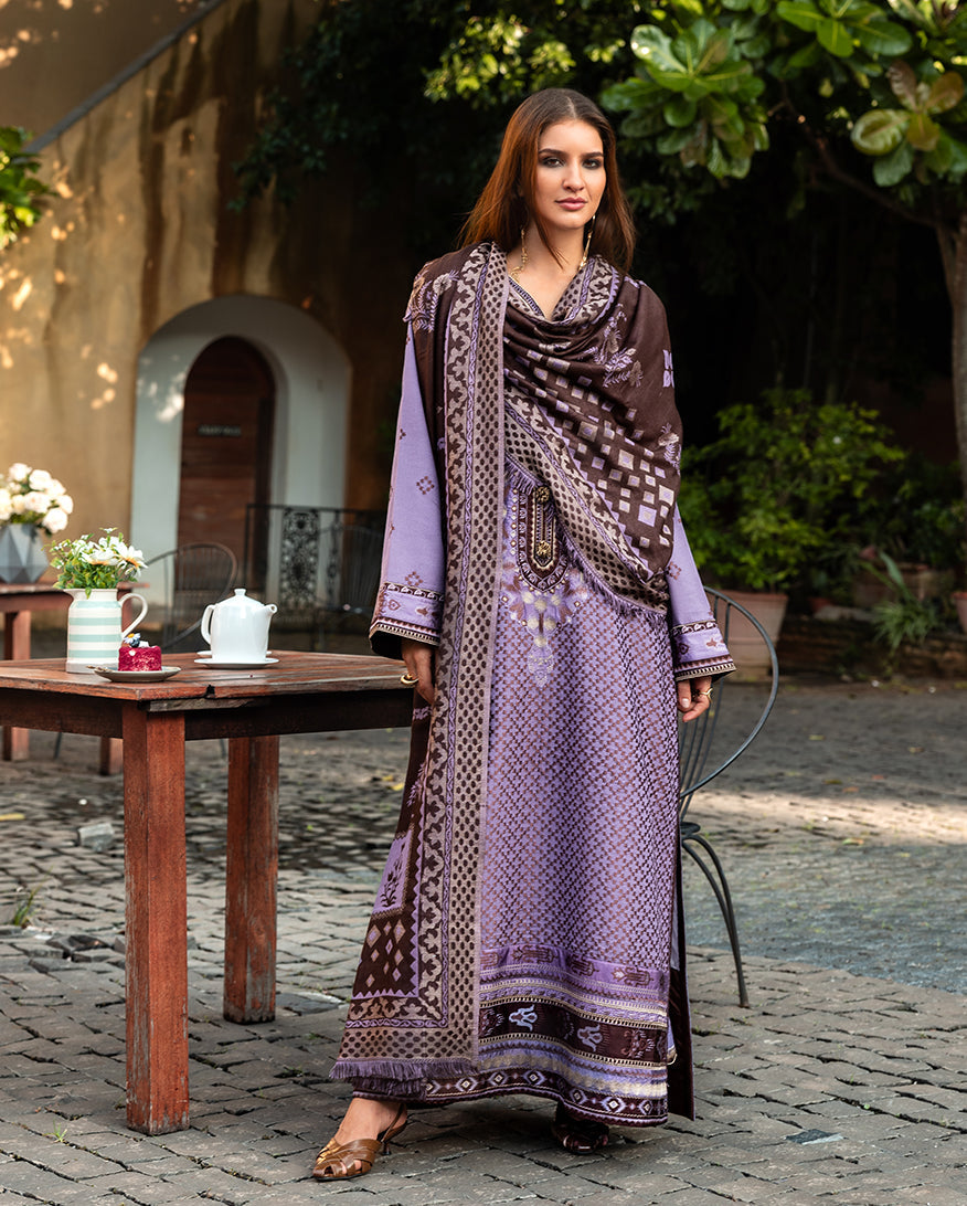 Mushq | Winter Broadway 25 | Villa Bramasole - Casual Wear - available at Maria Faisal in UK and USA