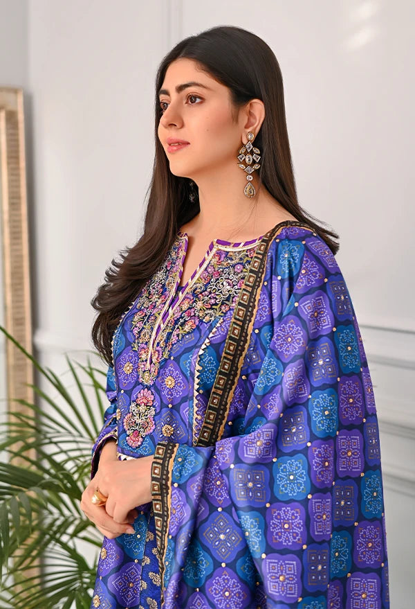 Layla Chatoor | Pret A Porter | LC-36 - Luxury Dress - available at Maria Faisal in UK and USA.