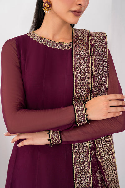 Jazmin | Formals Collection | CHIFFON UC-3057 - Ladies Clothes - Maria Faisal