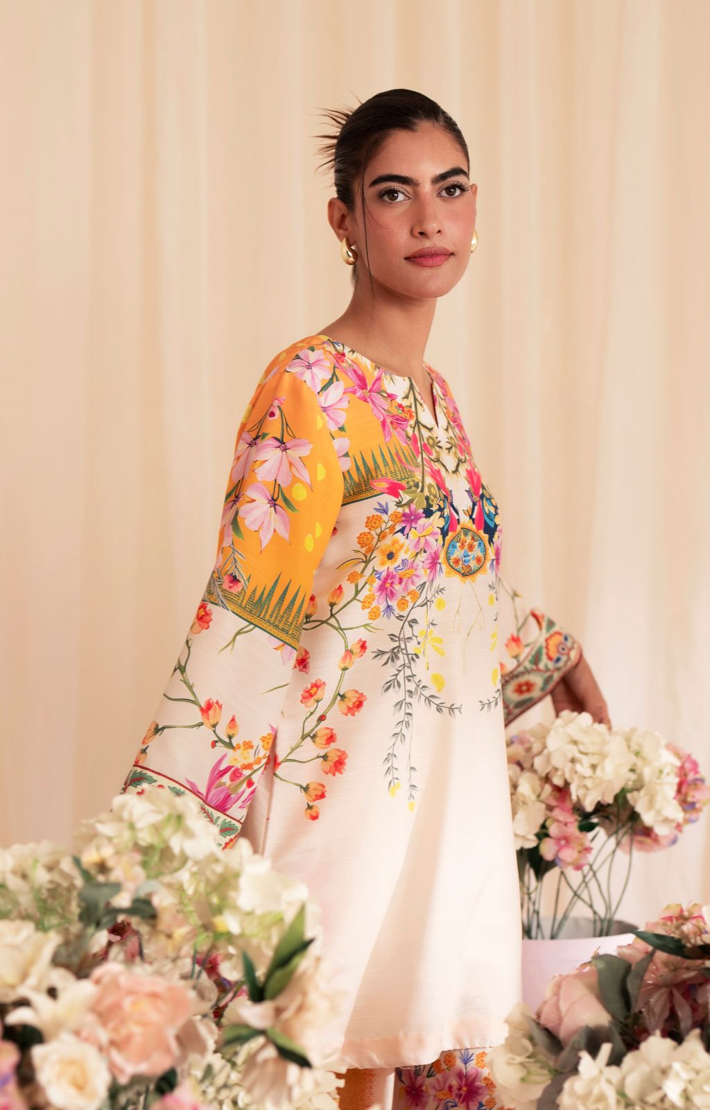 Inayat | Cords 25 | Marigold - Ladies Clothes - Maria Faisal
