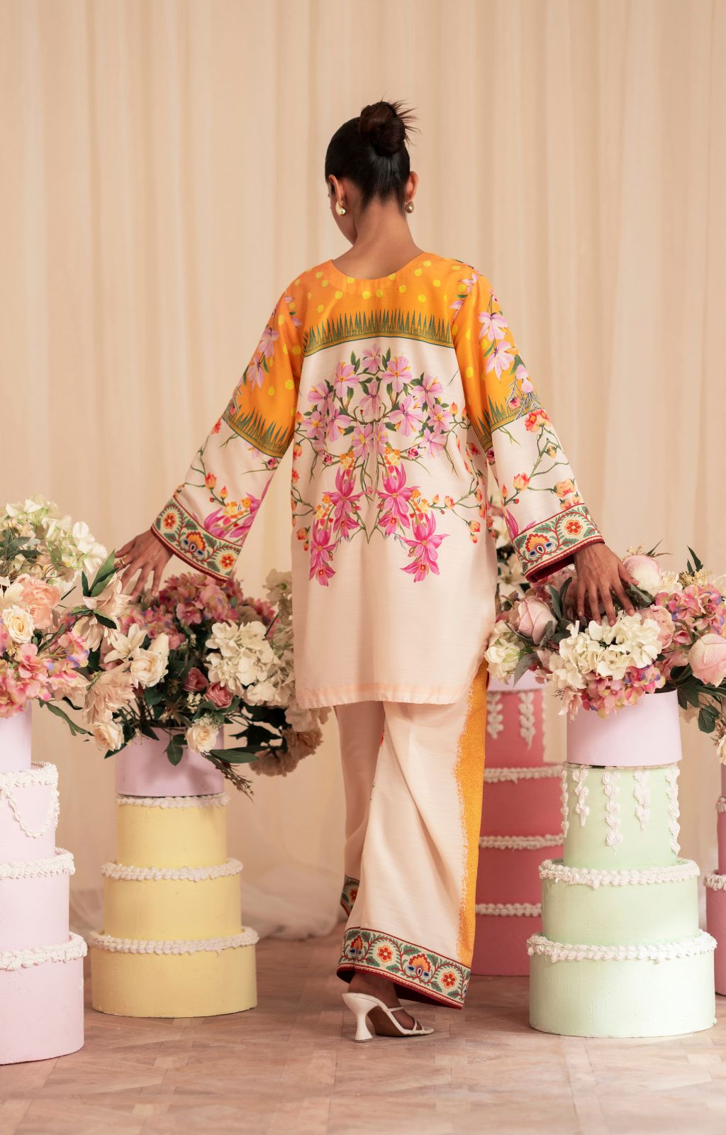 Inayat | Cords 25 | Marigold - Ladies Clothes - Maria Faisal
